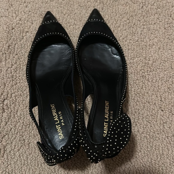 Saint Laurent Kitten Heels 38 - Picture 3 of 7